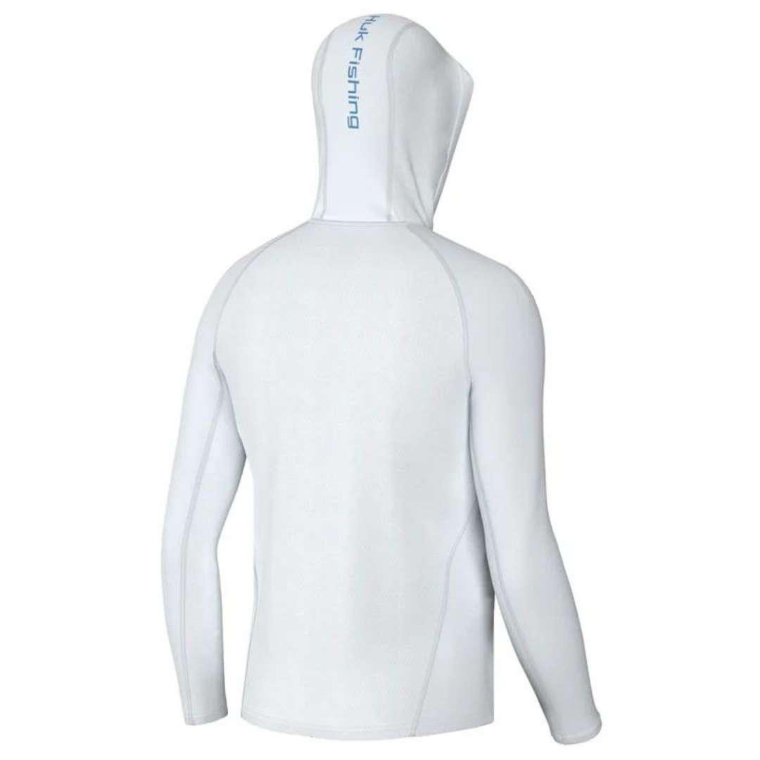 Huk Icon Hoodie Back White